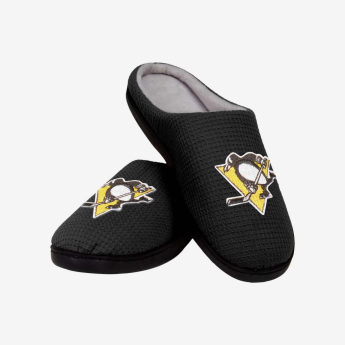 Pittsburgh Penguins papuci de bărbați NHL Memory Foam Slide Slipper