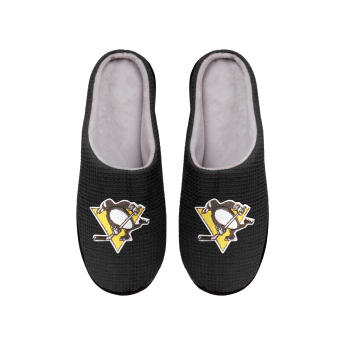 Pittsburgh Penguins papuci de bărbați NHL Memory Foam Slide Slipper
