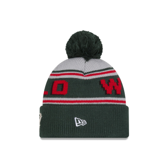 Minnesota Wild căciulă de iarnă NHL Pom Wordmark