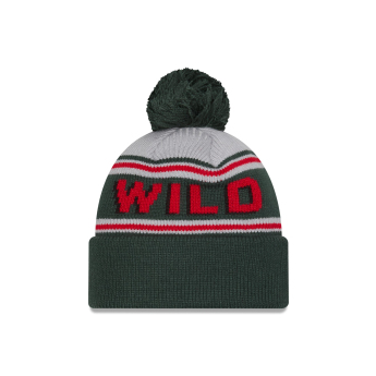 Minnesota Wild căciulă de iarnă NHL Pom Wordmark