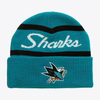 Pánská zimní čepice San Jose Sharks NHL Head Coach Knit