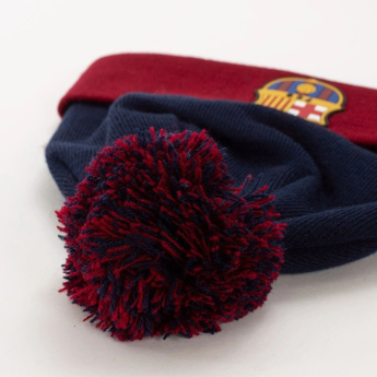 FC Barcelona căciulă de iarnă Tassel