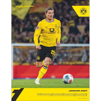 Borussia Dortmund calendar 2027 Wall