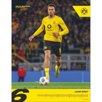 Borussia Dortmund calendar 2027 Wall