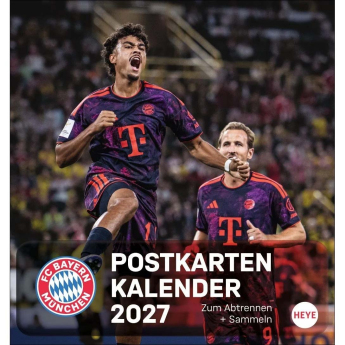 Bayern München calendar 2027 Postcard