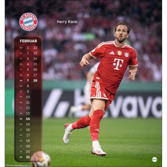 Bayern München calendar 2027 Postcard