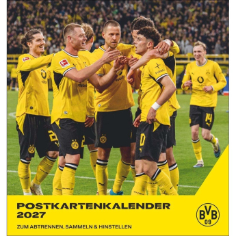 Borussia Dortmund calendar 2027 Postcard