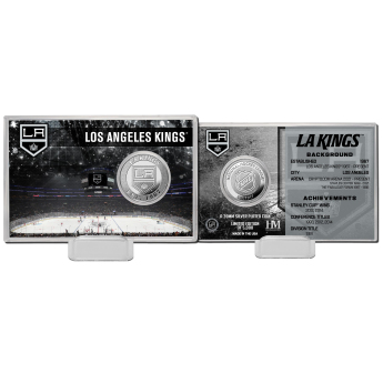 Los Angeles Kings monede de colecție History Silver Coin Card Limited Edition od 5000