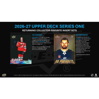 NHL produse Cărți de hochei NHL 2026-27 Series 1 Hockey TIN Box