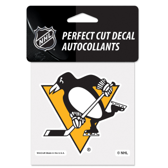 Pittsburgh Penguins abțibild Perfect Cut Color Decal
