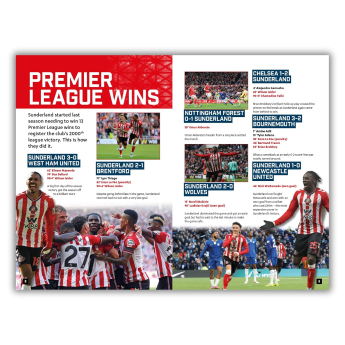 Sunderland carte Annual 2027
