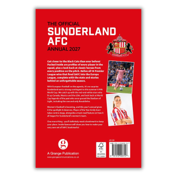 Sunderland carte Annual 2027