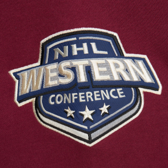 Colorado Avalanche hanorac de bărbați Heritage Lace-Up Crew Vintage Logo