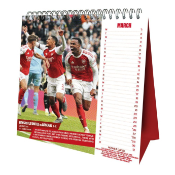 FC Arsenal calendar de birou 2027