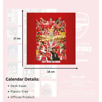 FC Arsenal calendar de birou 2027