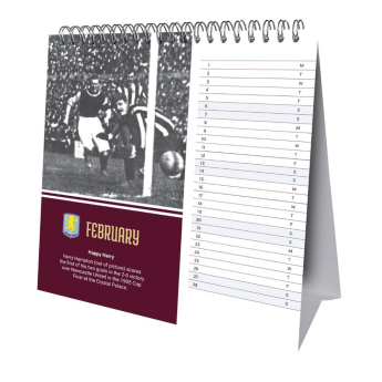 Aston Villa calendar de birou 2027