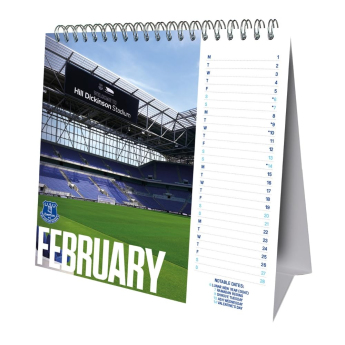 FC Everton calendar de birou 2027