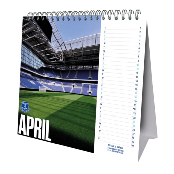FC Everton calendar de birou 2027
