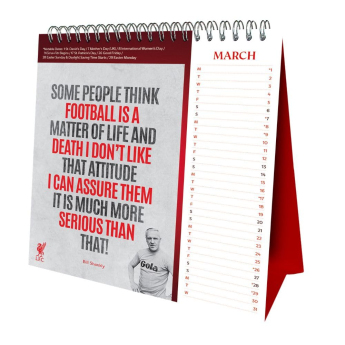 FC Liverpool calendar de birou 2027