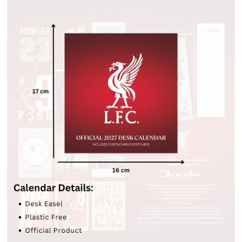 FC Liverpool calendar de birou 2027