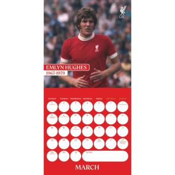 FC Liverpool calendar Legends Square 2027