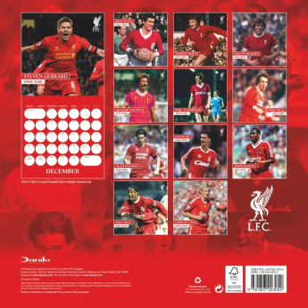 FC Liverpool calendar Legends Square 2027