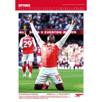 FC Arsenal calendar Deluxe 2027