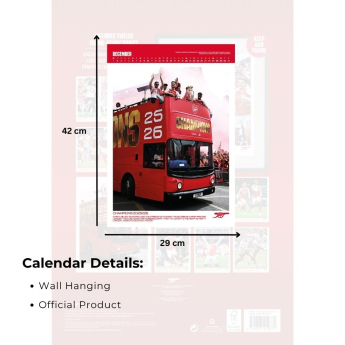 FC Arsenal calendar Deluxe 2027