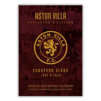 Aston Villa calendar Deluxe 2027