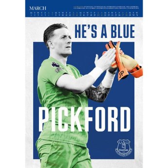 FC Everton calendar Deluxe 2027
