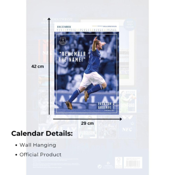 FC Everton calendar Deluxe 2027