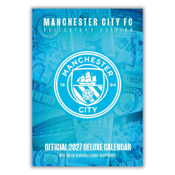 Manchester City calendar Deluxe 2027