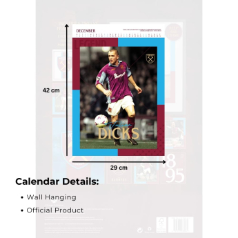 West Ham United calendar FC Deluxe 2027
