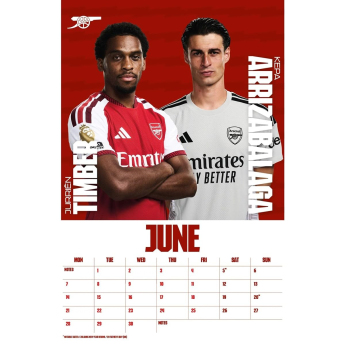 FC Arsenal calendar A3 2027