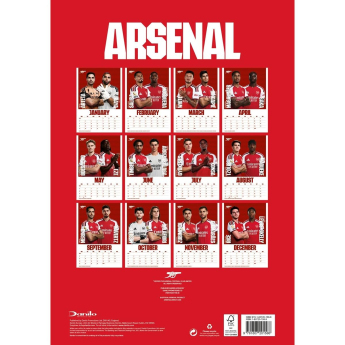 FC Arsenal calendar A3 2027