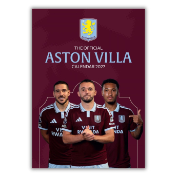 Aston Villa calendar A3 2027