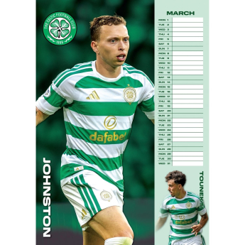 FC Celtic calendar A3 2027