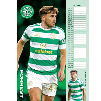 FC Celtic calendar A3 2027