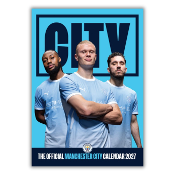 Manchester City calendar A3 2027