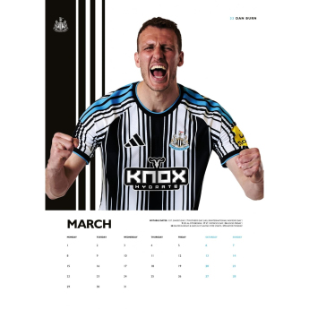 Newcastle United calendar A3 2027