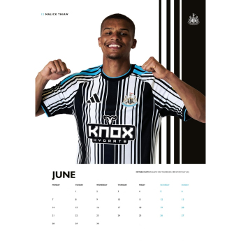 Newcastle United calendar A3 2027