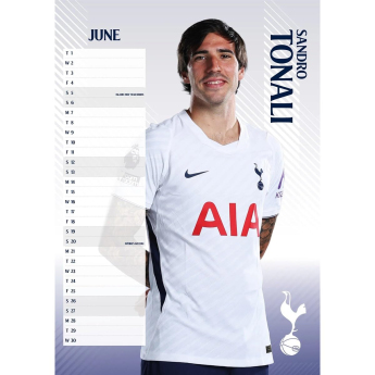 Tottenham Hotspur calendar A3 2027