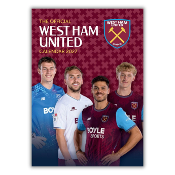 West Ham United calendar A3 2027
