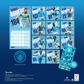Manchester City set cadou Calendar & Diary Musical 2027
