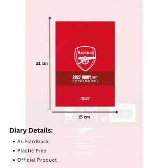 FC Arsenal caiet A5 2027