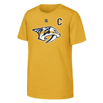 Nashville Predators tricou de copii Roman Josi #59 NHL Flat Captains Name & Number Short Sleeve Cotton