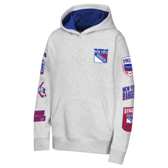 New York Rangers tricou cu măneci lungi pentru copii NHL Defensive Showdown Relaxed Cotton Tee