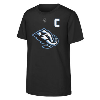 Utah Hockey Club tricou de copii Clayton Keller #9 NHL Flat Captains Name & Number Short Sleeve Cotton