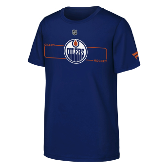 Edmonton Oilers tricou de copii NHL Authentic Pro Rink Short Sleeve Cotton