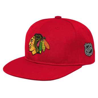 Chicago Blackhawks șapcă flat de copii Logo Flatbrim Snapback